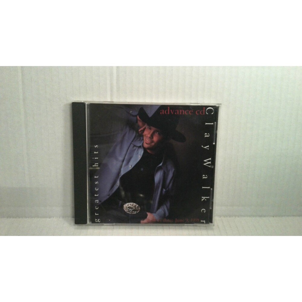 Clay Walker Advance CD Greatest Hits Promo 1998 Giant Records HTF Rare